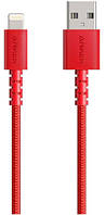 Кабель Lightning Anker USB Cable to Lightning Powerline Select+ V3 90cm Red (A8012H91)