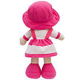 Лялька м'яка 36 см, рожева сукня (860777), фото 2