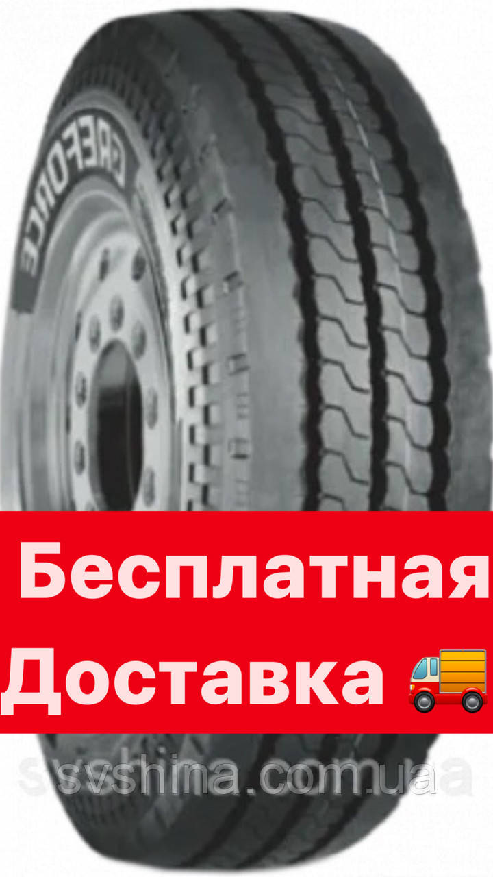 Всесезонні вантажні шини 245/70R19.5 на кермову вісь GR612 PR16 GREFORCE гума для вантажних автомобілів
