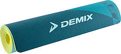 Килимок для йоги Demix 6 мм, блакитний (5ED9YXIOP7)