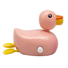 Іграшка для купання заводна Плаваюча качечка, 6 см, рожевий, пластик (2K-50C-6)