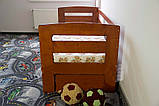 Ліжко "Ірис" без ящиків (масив бука), фото 3