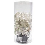 Світлодіодна новорічна гірлянда дзвіночки, 3,6 м, 24 л, синій, IP44, LED (040216), фото 3