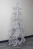 LED декорація ялинка, 150 см, 280л, білий, холодний, IP20 (051496), фото 2