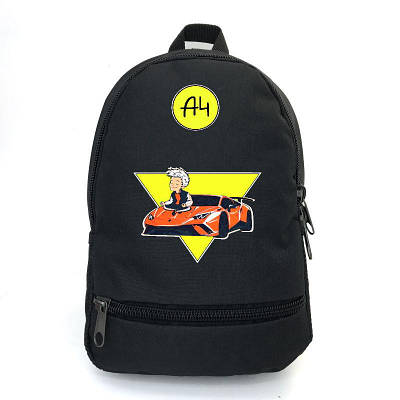 Підлітковий Рюкзак Влад А4 Vlad A4 Cappuccino Toys VLD-001 чорний