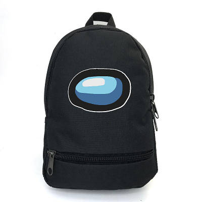 Рюкзак Амонг Ас підлітковий Among Us Cappuccino Toys AMNG-002 чорний