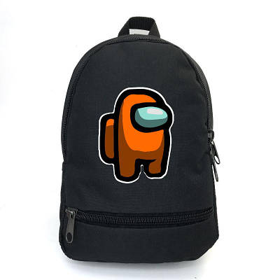 Рюкзак Амонг Ас підлітковий Among Us Cappuccino Toys AMNG-006 чорний