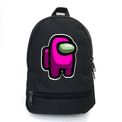 Рюкзак Амонг Ас підлітковий Among Us Cappuccino Toys AMNG-007 чорний