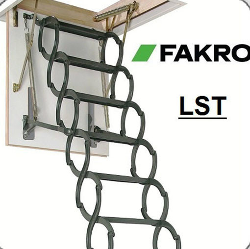 Сходи на горище Fakro LST (Н 280см) 90 x 60, фото 1