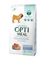 Optimeal (Оптимил) Dog Hypoallergenic Medium Large для собак средних/крупных пород гипоал. лосось 1,5 кг