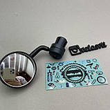 Дзеркало заднього огляду для велосипеда з підсвіткою, фото 4