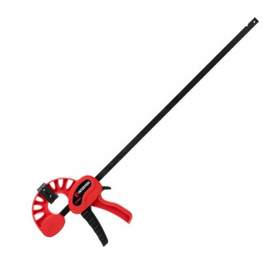 Струбцина автомат 600*75мм, зусилля затиску до 135 кг INTERTOOL HT-6160