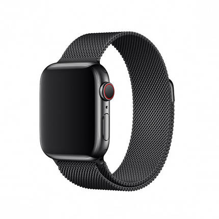 Ремешок Миланская петля для Apple Watch Band 38/ 40 mm чёрный, фото 2