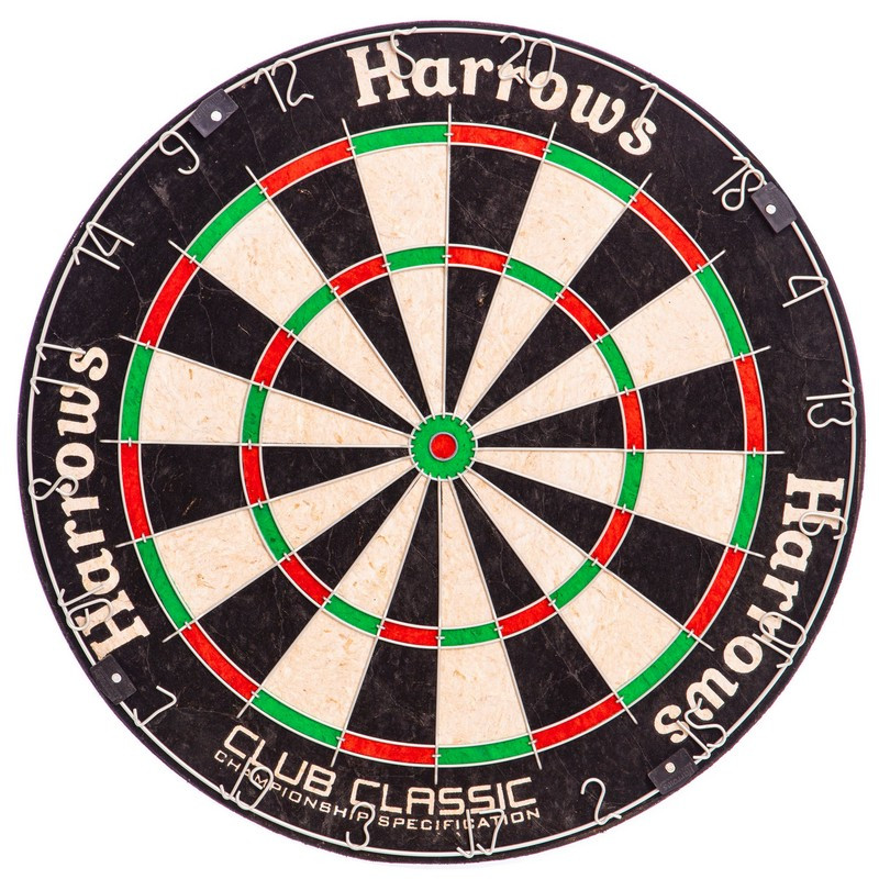 Мішень для гри в дартс із сизалю CLUB CLASSIC DARTBOARD JE06D (d-45 см)