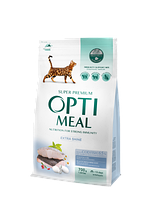 Optimeal (Оптимил) Cat Adult Cod Fish для кошек взрослых треска 0,7 кг