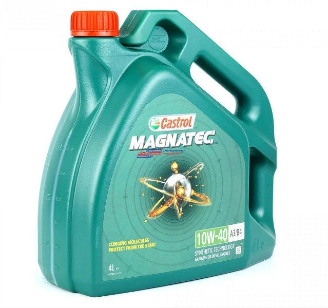 Моторне масло Castrol Magnatec 10W-40 A3/B4 4 л Синтетичне, фото 1