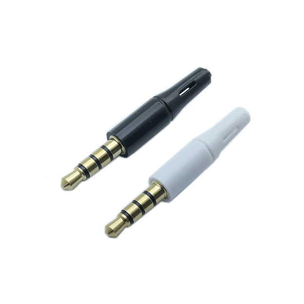 Роз'єм mini-jack 3.5 мм 4 pin для навушників і гарнітур запасний під пайку Ningbo Kepo MJ 3.5 mm 4pin
