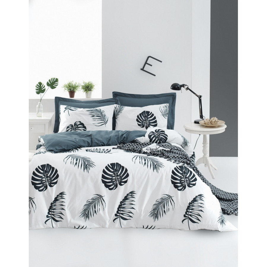 Постільна білизна Lotus Home Perfect Ranforce - Camilla білий сімейний