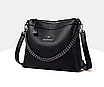 Сумка жіноча шкіряна через плече Classic Hefan Daishu, фото 2