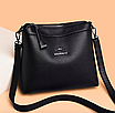 Сумка жіноча шкіряна через плече Classic Hefan Daishu, фото 4