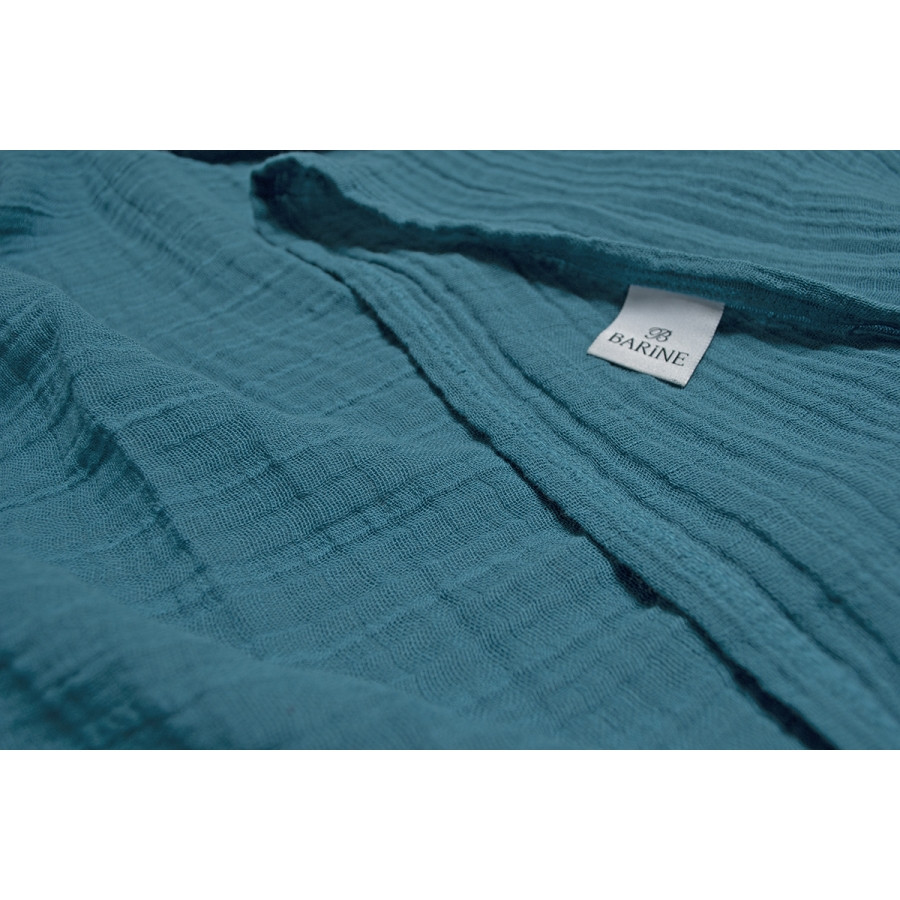 Покривало Barine - Muslin lyons blue 200*225 блакитний