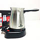 Турка електрична кавоварка Crownberg 220V/100W 0.5L, фото 3