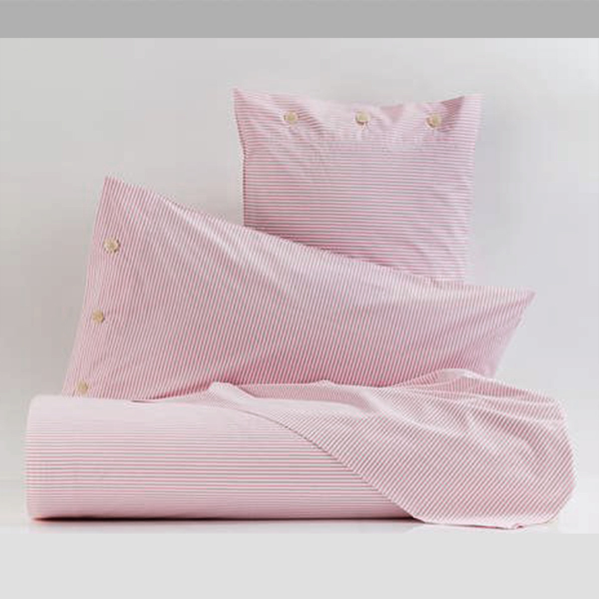 Комплект постельного белья двойной Bellora Cloe 155x200 см Розовый 30375 - фото 3 - id-p1352082784