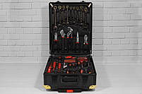 WMC Tools — великий набір інструментів із тріскачками на колесах (чорний), фото 3