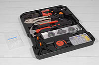 WMC Tools — великий набір інструментів із тріскачками на колесах (чорний), фото 7