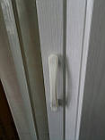 Двері міжкімнатні розсувні 810*2030*6 мм дуб білій No1, фото 4