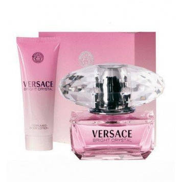 Набір Versace Bright Crystal (Версаче Брайт Кристал) Крем + парфуми 100 мл.