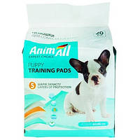 Пелюшки AnimAll Puppy Training Pads для собак та цуценят, 60 х 60 см, 20 штук