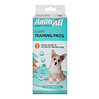 Пелюшки AnimAll Puppy Training Pads для собак та цуценят, 60 х 60 см, 50 штук