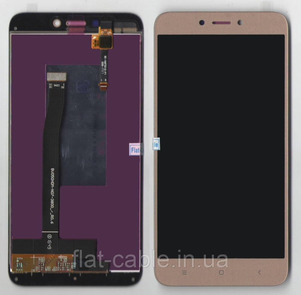 Дисплей + сенсор Xiaomi Redmi 4X Золотистий