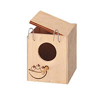 Дерев'яний будиночок — гніздо для птахів Ferplast Nido (Ферпласт Нідо)