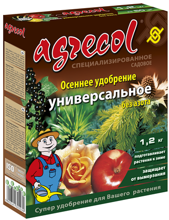 Добриво осіннє універсальне (без азоту) Agrecol - 1,2 кг, фото 1