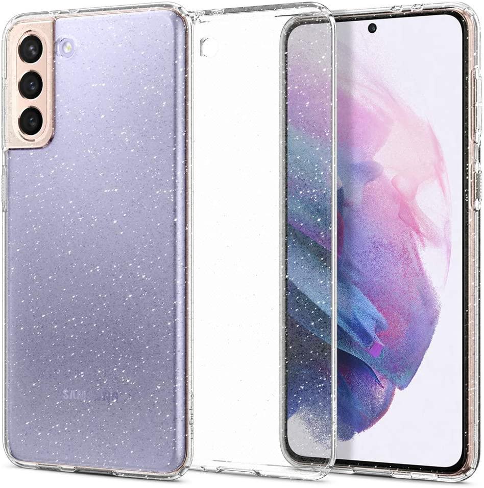 Чохол Spigen для Samsung Galaxy S21 Plus — Glitter, Crystal Quartz (ACS02384), фото 1