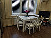 Стіл обідній для кухні розсувний дерев'яний зі склом "Сан Ремо - 2" Biformer, фото 6
