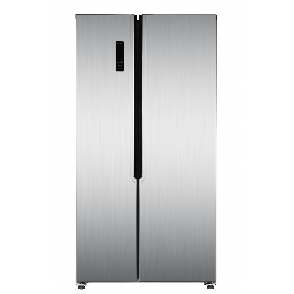 ⭐ Холодильник 436 л Side-by-side Grunhelm GDD-180HNLX (нижня морозильна камера 145 л)