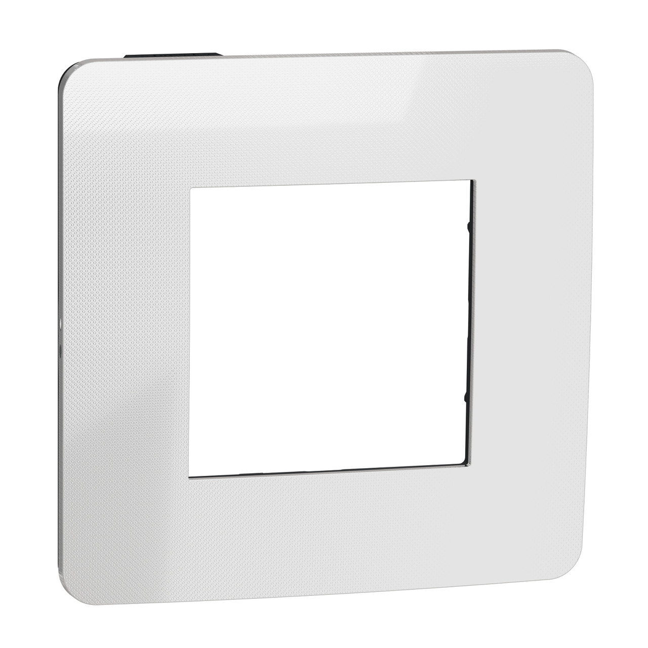 Рамка 1-постова, Хром/антрацит