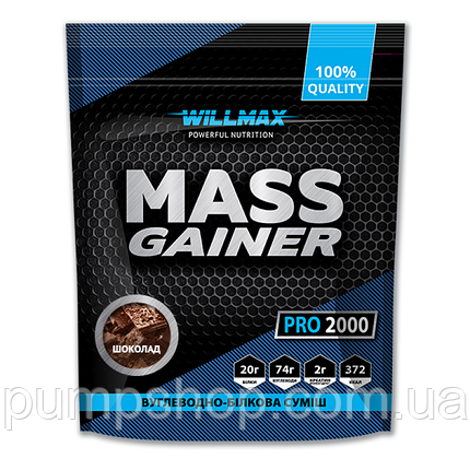 Гейнер Willmax Mass Gainer 2000 г, фото 2