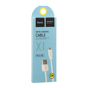 Кабель Micro USB HOCO X1 Charging 1m White