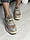 Дуже зручні кросівки з натуральної шкіри/замші Код 2027 колір візон, фото 5