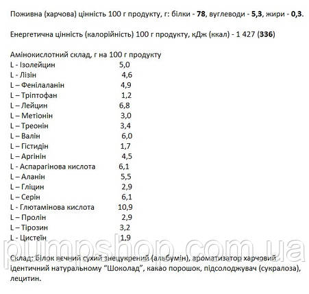 Яєчний протеїн Willmax Egg Protein 900 г, фото 2