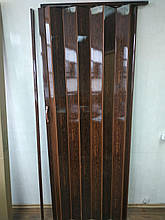 Двері гармошка No7 Синя міжкімнатна махонь 810*2030*6 мм доставка з Дніпра