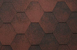 Бітумна черепиця KATEPAL JAZZY Червоний