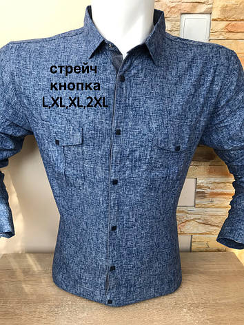 Сорочка Amato slim з довгим рукавом, фото 3