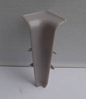 Сполучна фурнітура до підлогового плінтуса Д-П70 Кут внутрішній