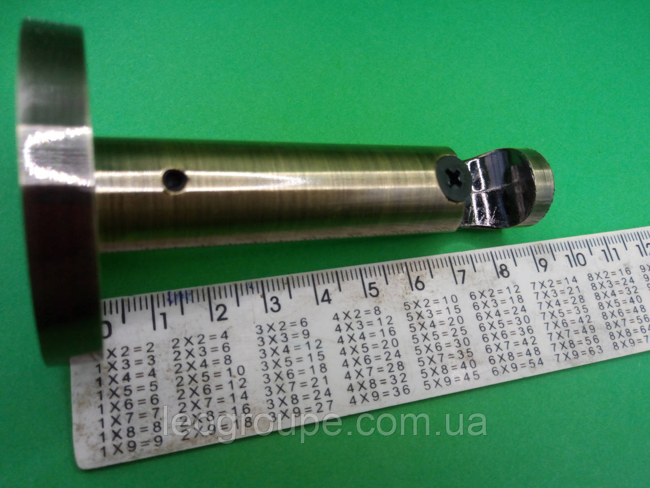Карнизы кованые -кронштейн одинарный 16 мм цилиндр - фото 3 - id-p1366686353