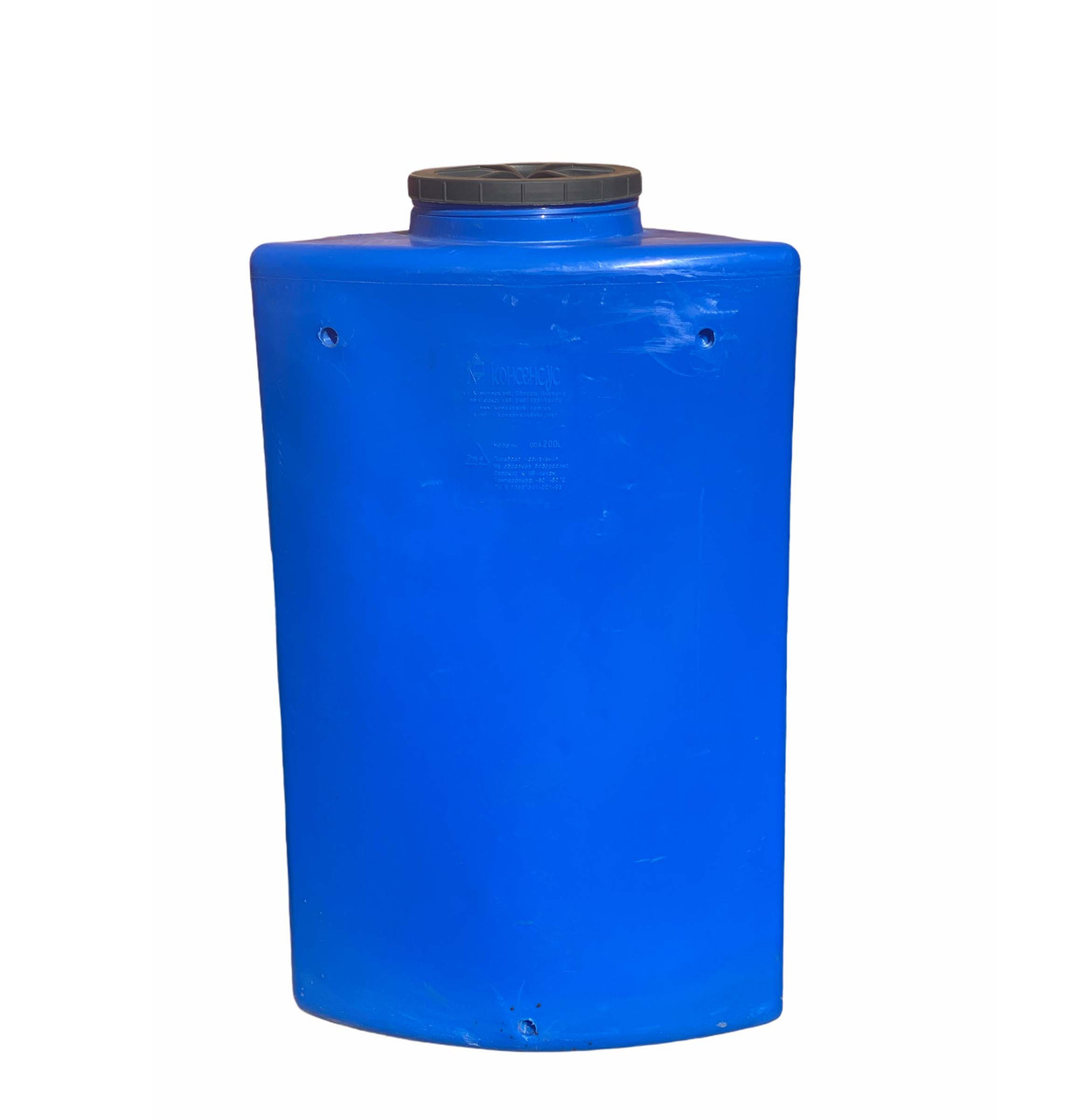 Бак пластиковий  кутовий 300 л, фото 1